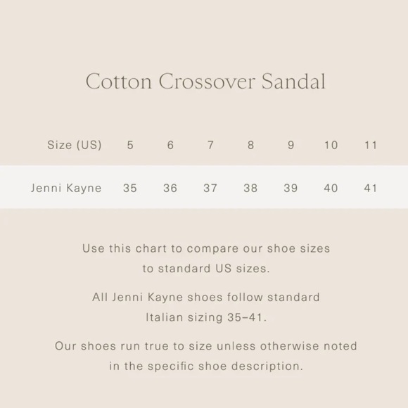 JENNI KAYNE BLACK/WHITE COTTON CROSS OVER SANDAL W/LEATHER INSOLE - NWT - Picture 8 of 8